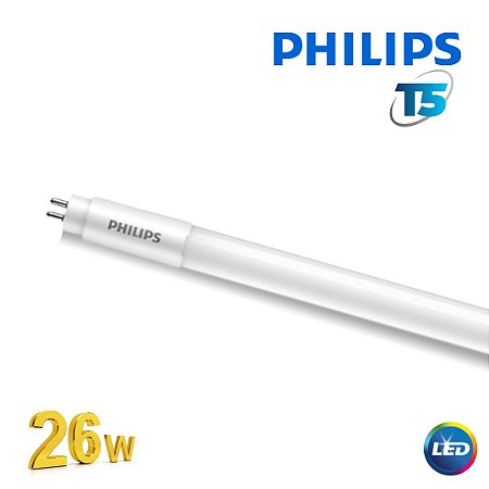 Lâmpada Bivolt Led Tubular HO 26w 3000k T5 120cm Philips