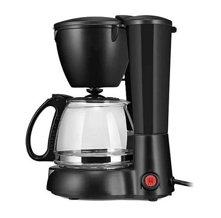 Cafeteira Multilaser Gourmet 15 Xícaras Semi Automática Preta De Filtro 127v