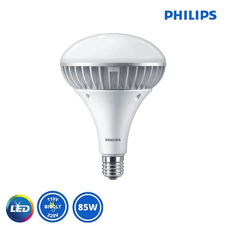 Luminária 85w Bivolt High Bay Philips E40 4000k Luz Neutra