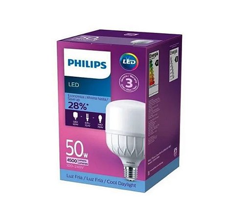 Lâmpada Ultra Led 50w Alta E40 Philips SensoShop - Iluminação LED, Alarmes, e Acessórios