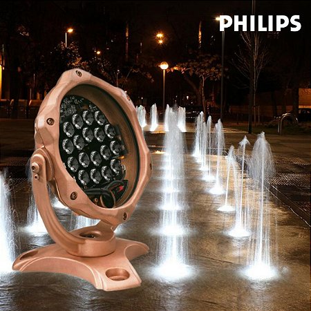 Refletor Submerso C-splash Philips 23w 24v Luz 5500k