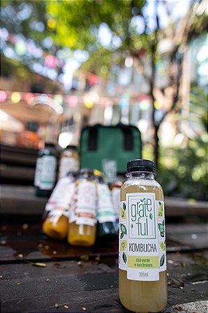 KOMBUCHA CHÁ VERDE E UVA BRANCA