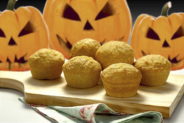 Muffin de Abóbora com Coco (6 unid.)