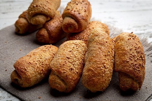 Pão Integral de Mandioquinha c/ Castanhas (10 unid.)