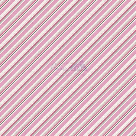 Tricoline Listrado Diagonal Bianca - Cor-04 (Cinza com Rosa) , 100% Algodão, Unid. 50cm x 1,50mt