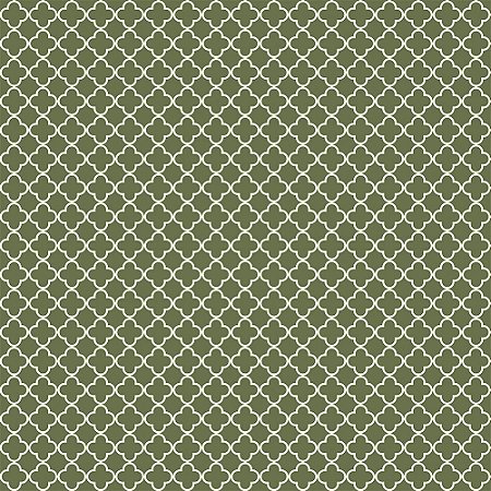 Tecido Tricoline Vitral Verde, 100% Algodão, 50cm x 1,50mt