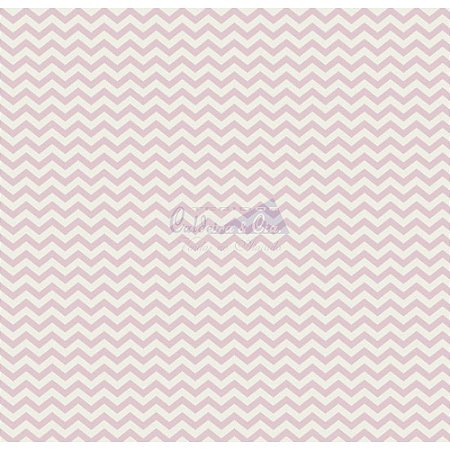 Tricoline Estampado Mini Chevron - Cor-11 (Rosa Bebê), 100% Algodão, Unid. 50cm x 1,50mt