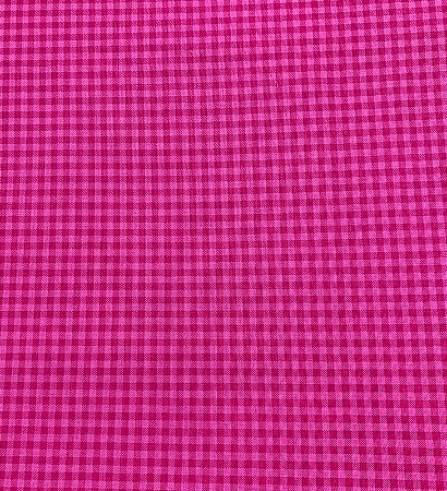 Tecido Tricoline Xadrez Pink, 100% Algodão, 50cm x 1,50mt