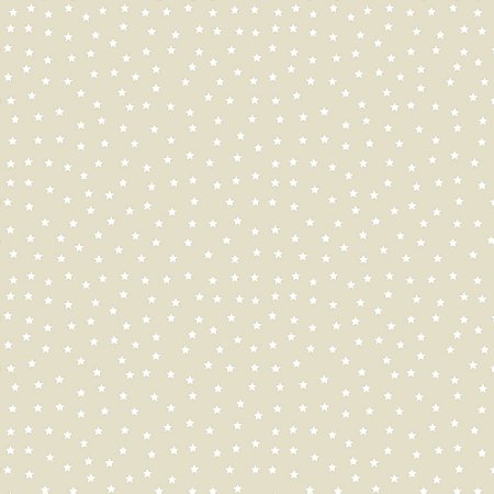 Tricoline Mini Estrelinhas Buttermilk Candy, 50cm x 1,50mt