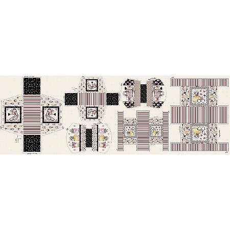 Tricoline Digital Painel Necessarie Perfumes, 50cm x 1,50mt