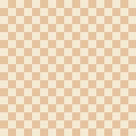 Tecido Tricoline Xadrez Chess Bege, 100%Alg, 50cm x 1,50mt