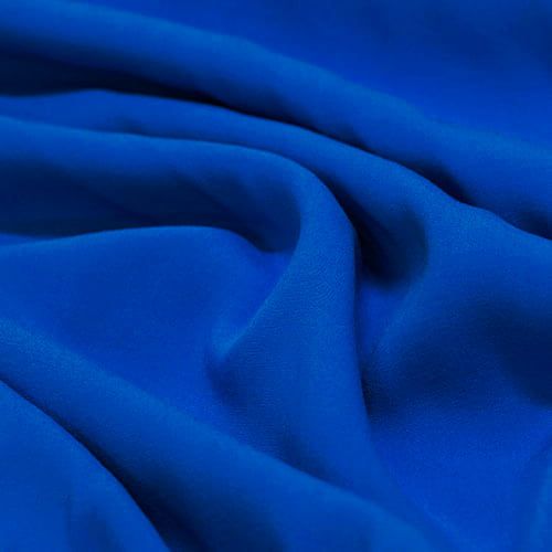 Tecido Viscose lisa (Azul Royal) 100% Viscose 1mt x 1,40mt