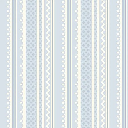 Tricoline Listrado Doce de Coco Azul 100%Algod, 50cm x 1,50m