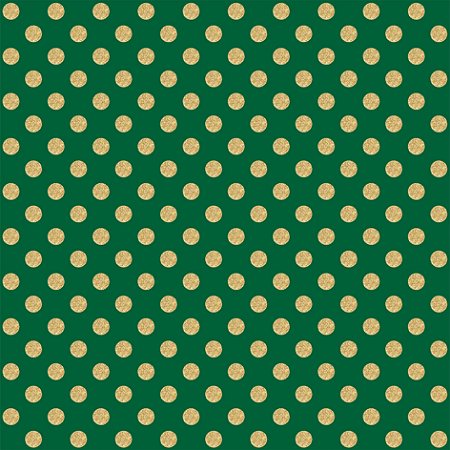 Tricoline Poá Peri Natal Verde, 100% Algodão, 50cm x 1,50mt