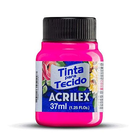 Tinta Fluorescente Maravilha Para Tecido - 37ml - Acrilex