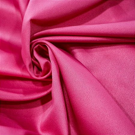 Tecido Crepe Amanda (Pink) 100% Poliéster 50cm x 1,50mt