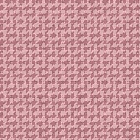 Tricoline Xadrez Médio Rosa e Branco - 100% algodão - Bem Tecidos