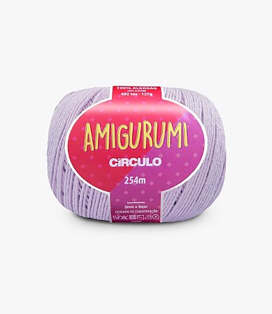 Fio Amigurumi 125gr - Círculo - Cor 6006 Lilas Candy - 254mt