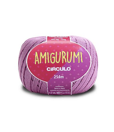 Fio Amigurumi 125gr - Círculo - Cor 6161 Violeta - 254mt