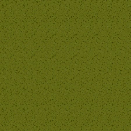 Tricoline Arabesco Verde Oliva, 100% Algodão, 50cm x 1,50mt