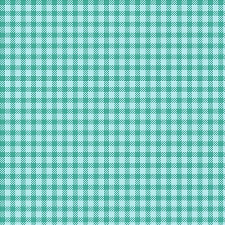 Tricoline Xadrez Verde Piscina, 100% Algodão, 50cm x 1,50mt