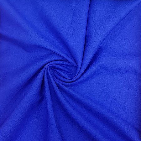 Tecido Sarja Azul Royal 100% Algodão 50cm x 1,60mt