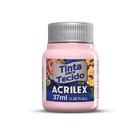 Tinta Para Tecido Acrilex Fosca 250ml - 813 Rosa Bebê