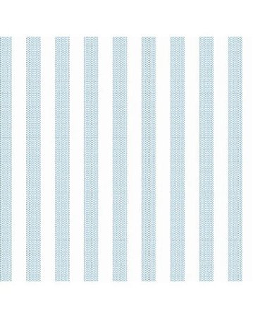 Tricoline Fio Tinto Listrado 229 Azul Celeste 50cm x 1,50mt