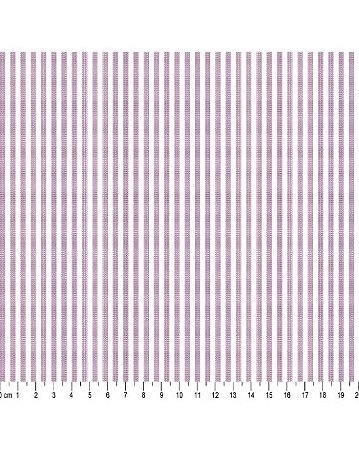 Tricoline Listrado L.227 Roxo 100% Algodão 50cm x 1,50mt