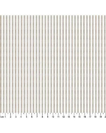 Tricoline Listrado L.227 Bege Forte 100% Alg. 50cm x 1,50mt