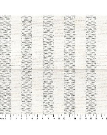 Tecido Linho Misto Listrado Cinza 70% Algodão 50cm x 1,50mt