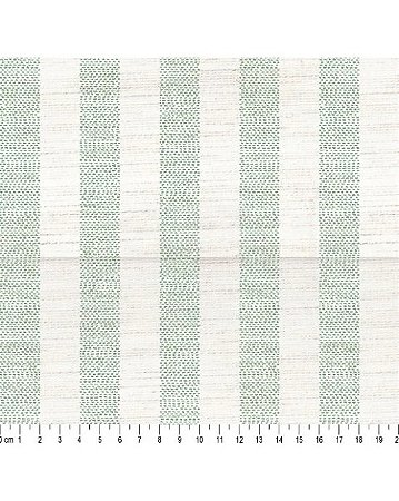 Tecido Linho Misto Listrado Verde 70% Algodão 50cm x 1,50mt
