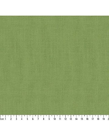 Tecido Tricoline Veneza Verde Nalva 100% Alg. 50cm x 1,50mt