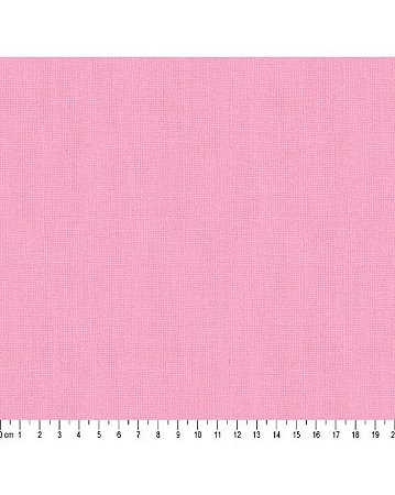 Tecido Tricoline Veneza Rosa 100% Algodão 50cm x 1,50mt