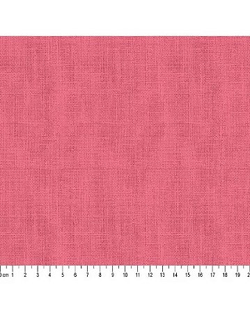 Tecido Tricoline Veneza Rosa Velho 100% Alg 50cm x 1,50mt