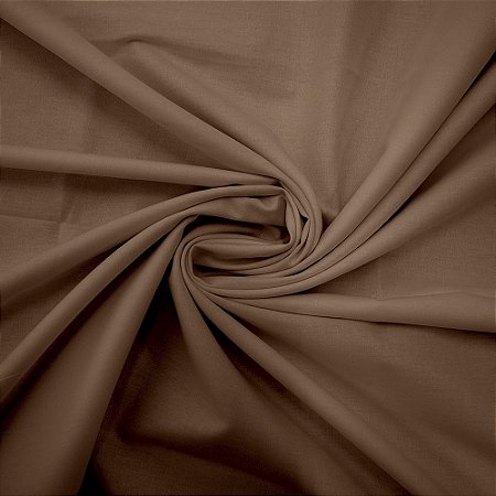 Tecido Tricoline Liso Peri Castor, 100%Algodão 50cm x 1,50mt