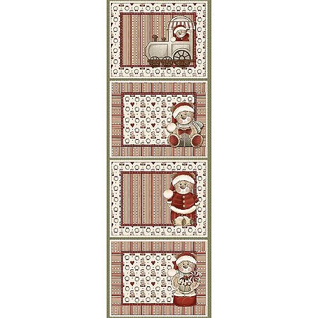 Tricoline Digital Jogo Americano Meu Natal, 50cm x 1,50mt