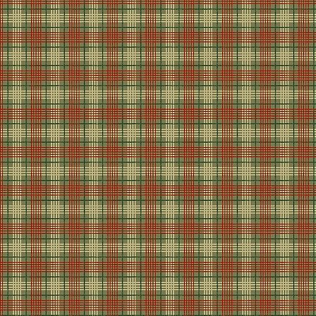 Tricoline Digital Xadrez Meu Natal Verde, 50cm x 1,50mt