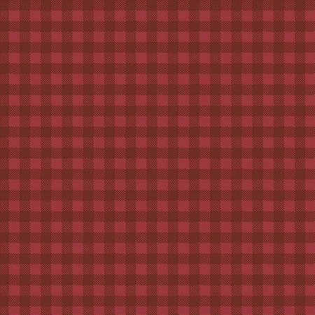 Tricoline Xadrez Surton Vinho, 100% Algodão, 50cm x 1,50mt
