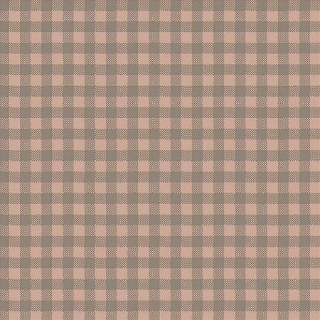Tricoline Xadrez Surton Bege Escuro, 100%Alg., 50cm x 1,50mt