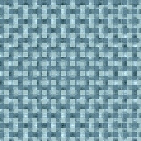 Tricoline Xadrez Surton Azul Claro, 100%Algod. 50cm x 1,50mt
