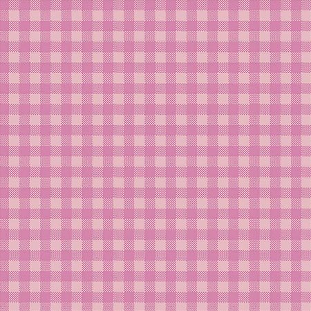 Tricoline Xadrez Surton Rosa Claro, 100%Algod. 50cm x 1,50mt