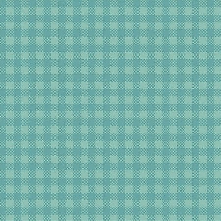 Tricoline Xadrez Surton Verde Aqua, 100%Algod. 50cm x 1,50mt