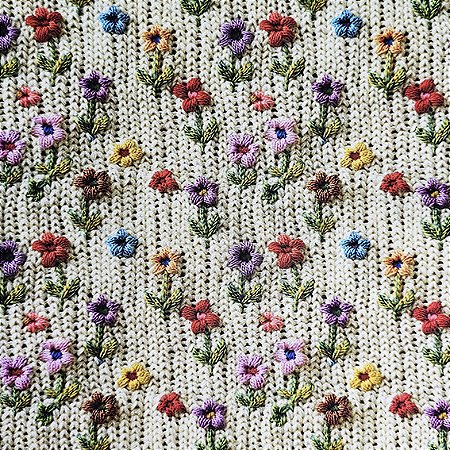 Tricoline Digital Tiny Flowers 01, 100%Algodão 50cm x 1,50mt
