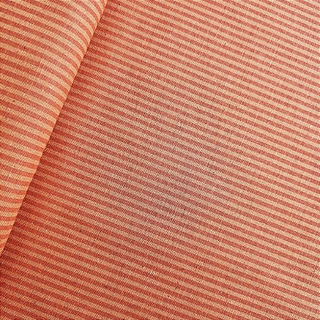 Cotton Linen Listrado Abóbora 80%Alg. 20%Linho 50cm x 1,52mt