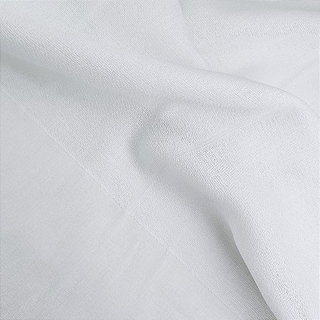 Fralda Dohler Branca c/ Barra p/ Pintar e Bordar 70cm x 70cm