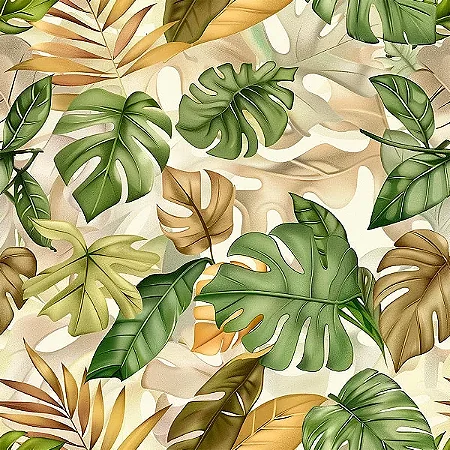 Tricoline Digital Safari Boho 03, 100% Algodão 50cm x 1,50mt