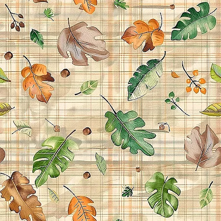 Tricoline Digital Safari Boho 04, 100% Algodão 50cm x 1,50mt