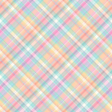 Tricoline Digital Xadrez Candy 05, 100% Algodão 50cm x 1,50m