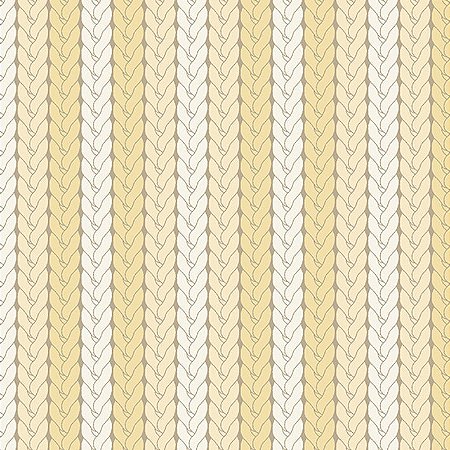 Tricoline Listrado Tricô Amarelinho, 100% Alg, 50cm x 1,50mt